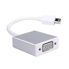 Mini DisplayPort (M) na VGA (Ž) Adapter kabel - bijela boja, mala bi prihvatiti, zaliha u skladištu