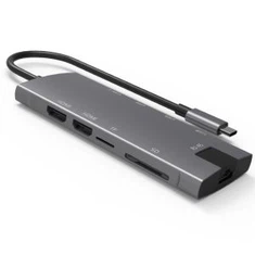 Dvostruki Hdmi izlazni usb C Hub 9 In 1 TIP C Hub