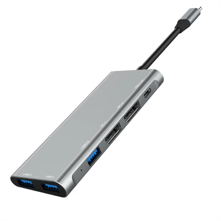USB 3.2 Gen1 Thunderbolt dvostruki DisplayPort 1.4 HUB