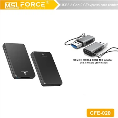 Čitač kartica za CFexpress kartice tipa B, USB-C, 3.2 Gen 2