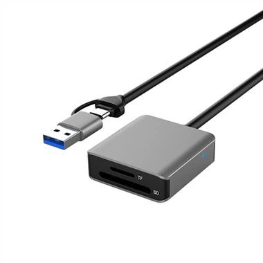 Čitač kartica SD TF Dual Port HUB 2 u 1 Dizajn